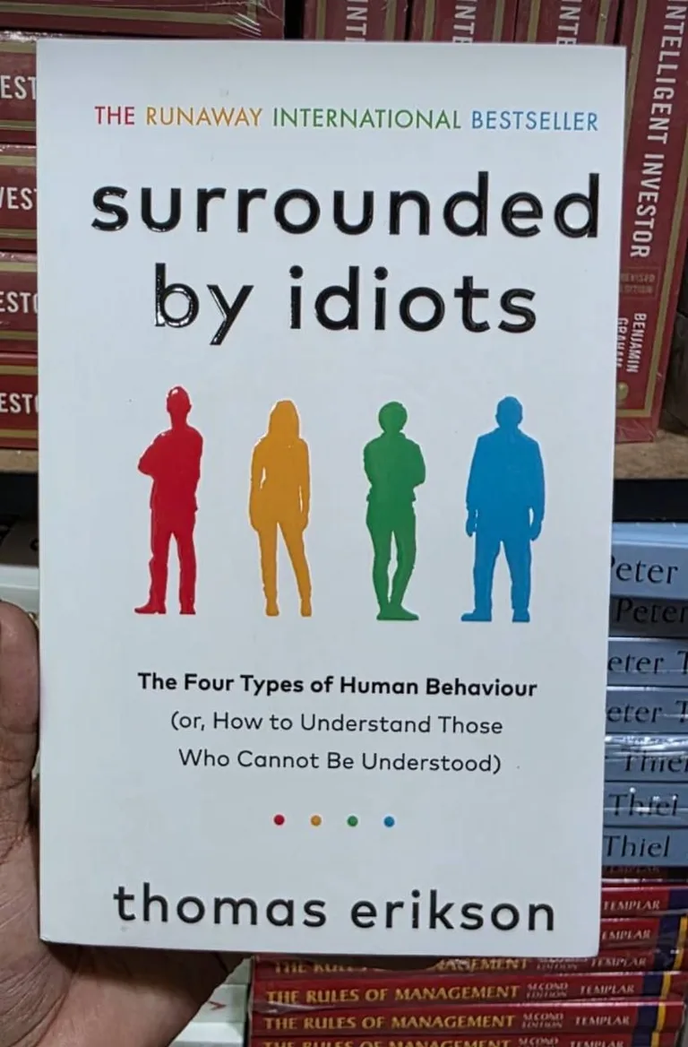 Surrounded by Idiots by Thomas Erikson | Communication & Personality Types Book | Self-Development & Psychology | Books Kenya | Kalafu Books