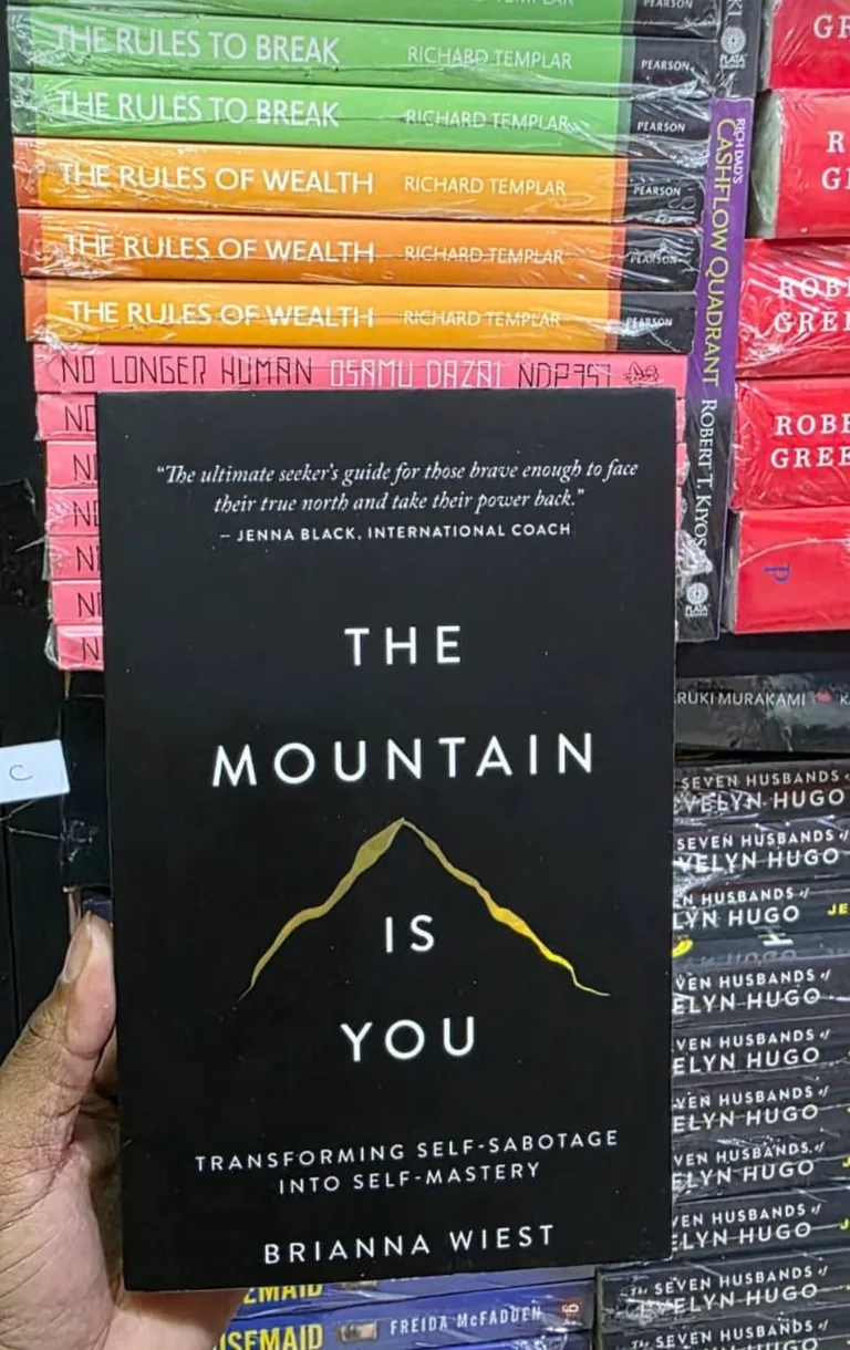 The Mountain Is You by Brianna Wiest | Bestselling Self-Help & Personal Growth Book | Books Kenya | Kalafu Books