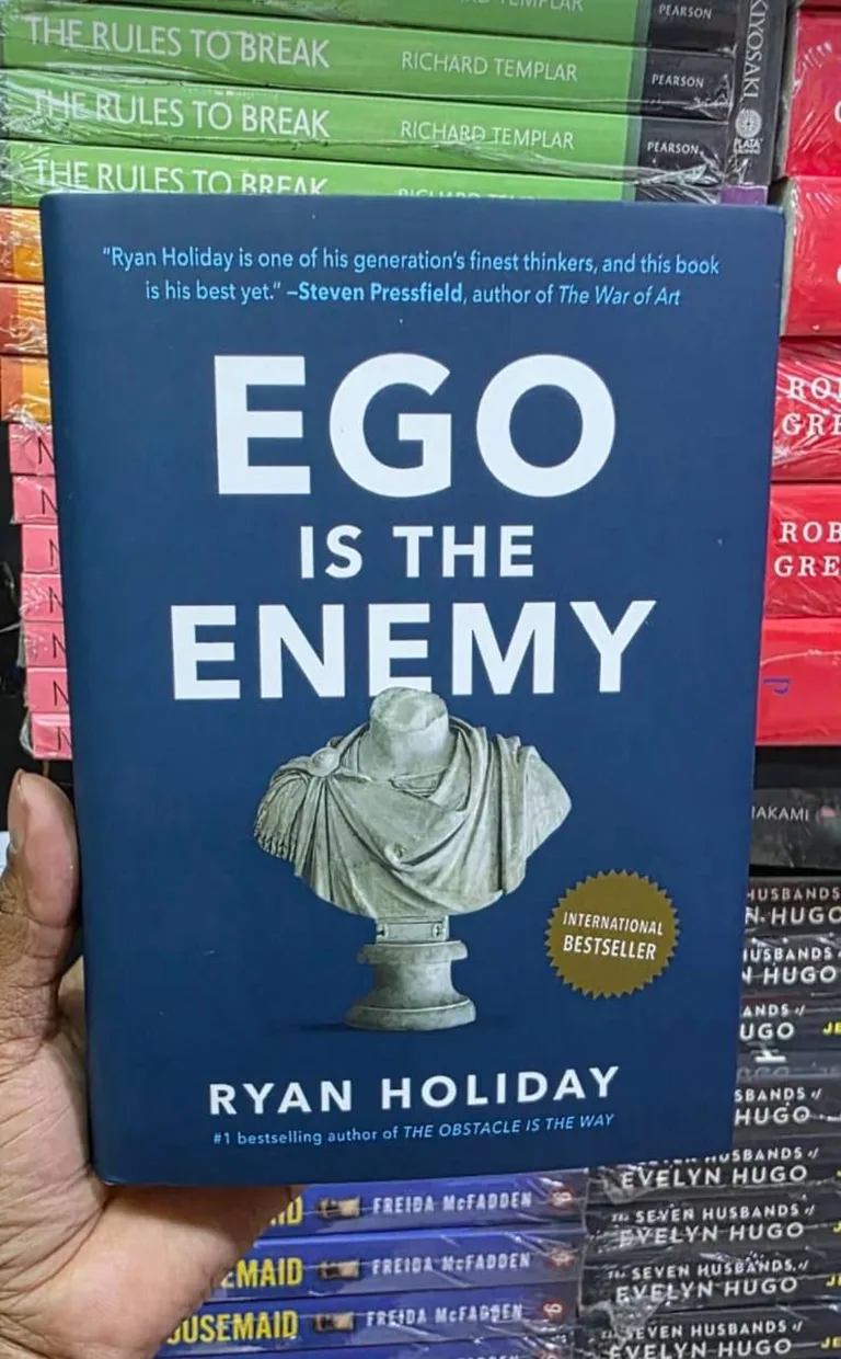 "Ego Is the Enemy by Ryan Holiday | Bestselling Stoicism & Personal Development Book | Books Kenya | Kalafu Books"