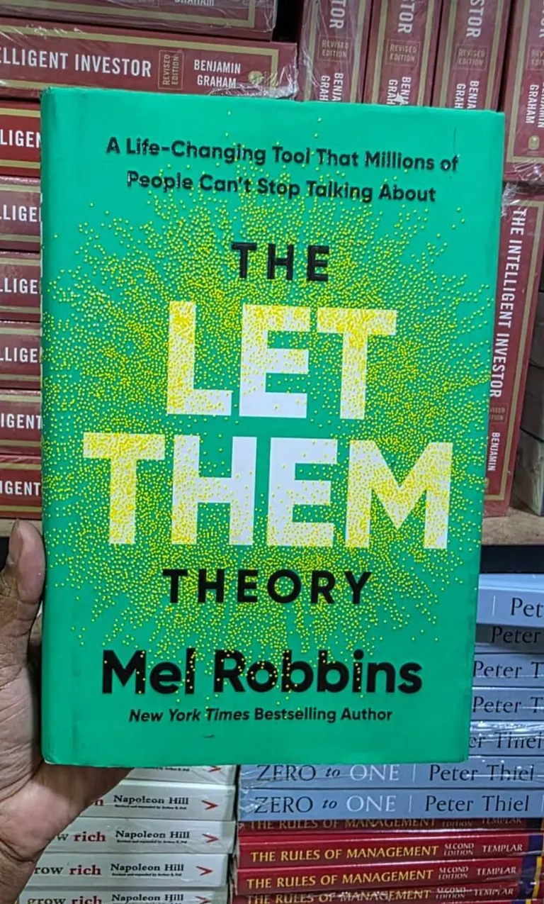 The Let Them Theory by Mel Robbins (Hardcover) | Bestselling Self-Help & Personal Growth Book | Books Kenya | Kalafu Books