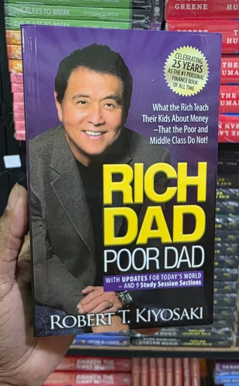 Rich Dad Poor Dad by Robert T. Kiyosaki | Bestselling Personal Finance & Wealth Building Book | Books Kenya | Kalafu Books