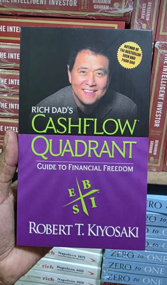 Rich Dad's Cashflow Quadrant | Robert T. Kiyosaki | Financial Freedom, Investing & Passive Income | Books Kenya