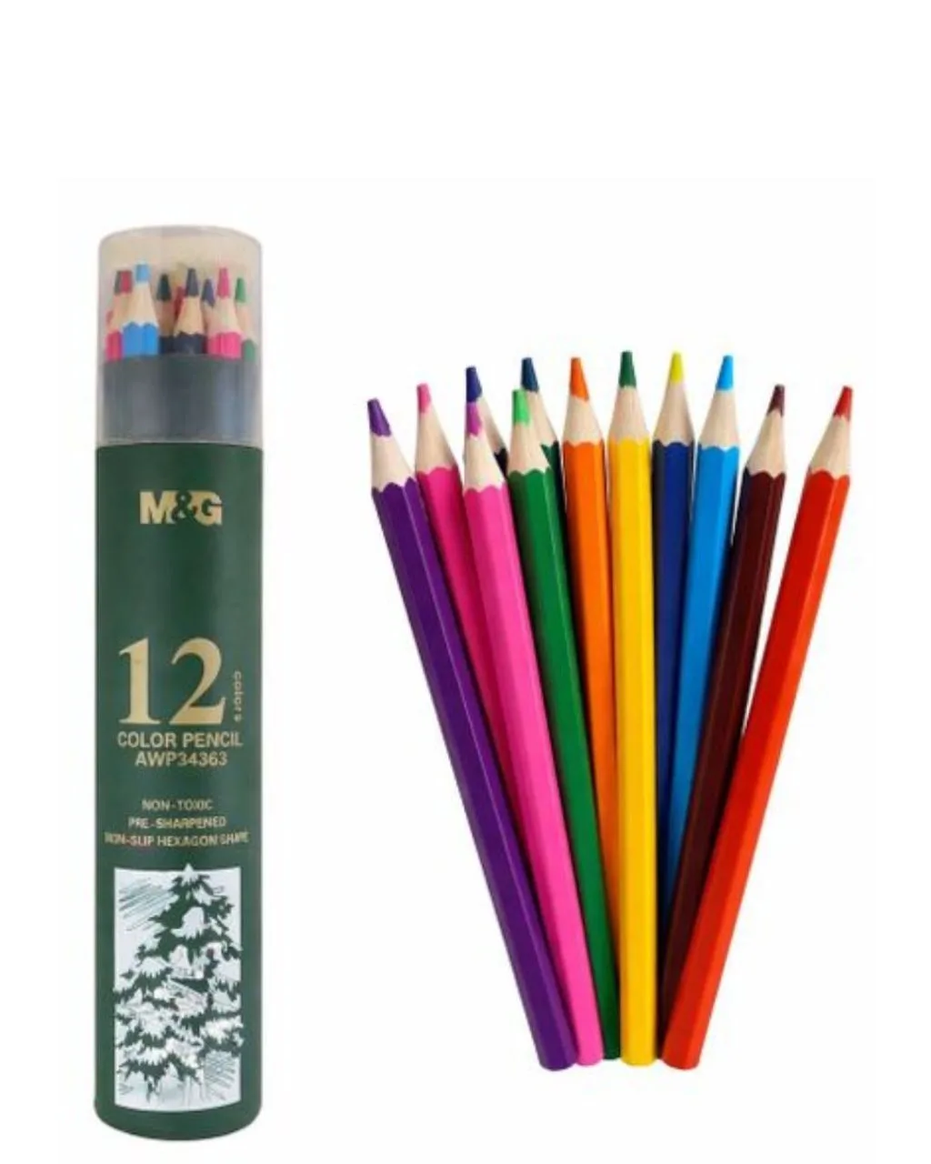 Adult Coloring Book Set for Couples + 12 Color Pencils