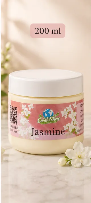 Earth Shea Jasmine Body Butter