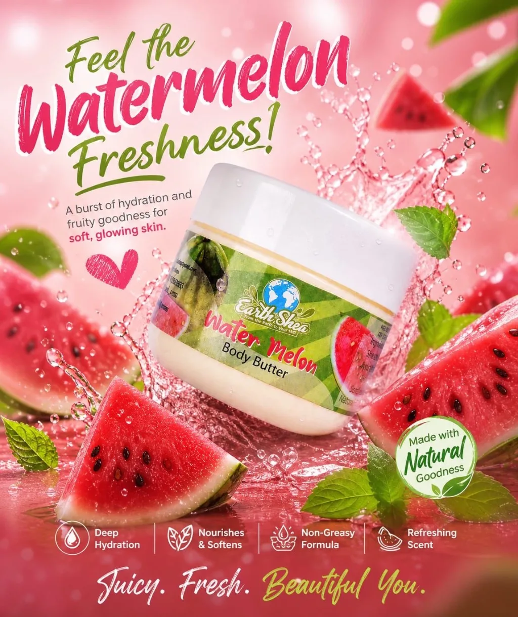 Earth Shea Water Melon Body Butter