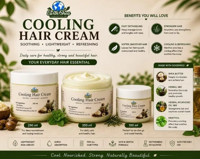 Radiant Roots Cooling Hair Cream