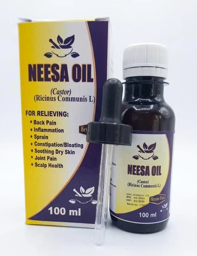 Neesa cold pressed castor oil 100ml