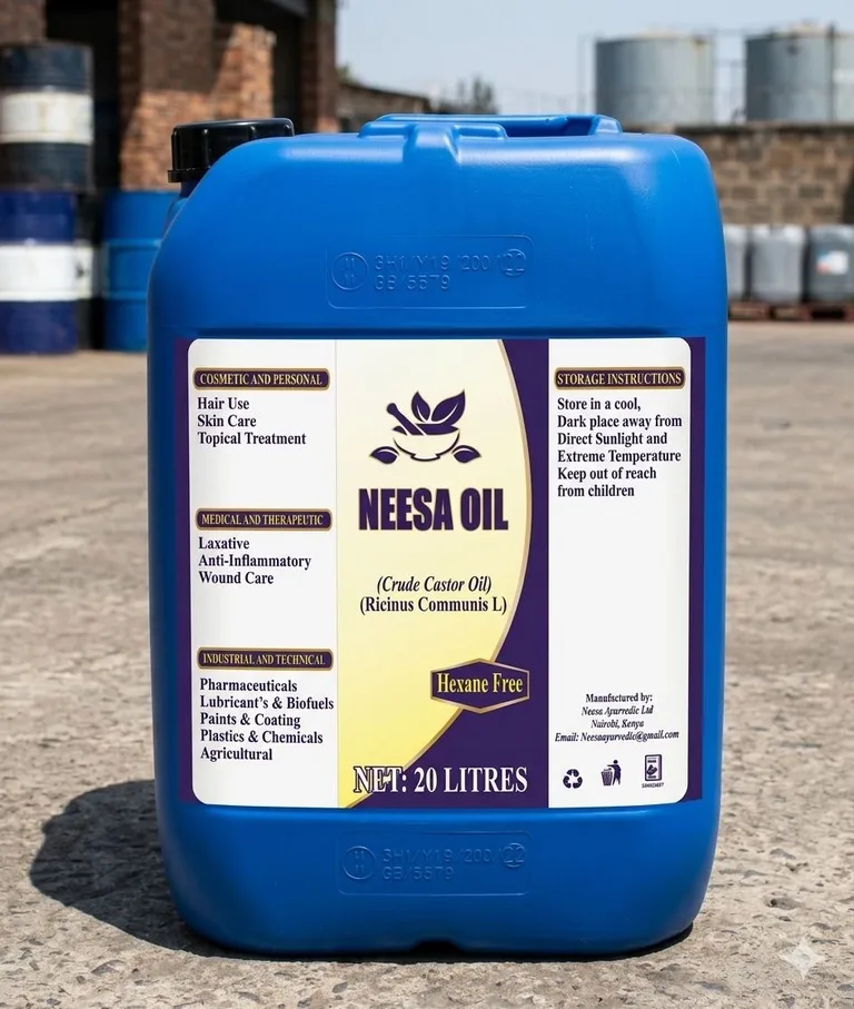 Wholesale cold pressed castor oil 20litres