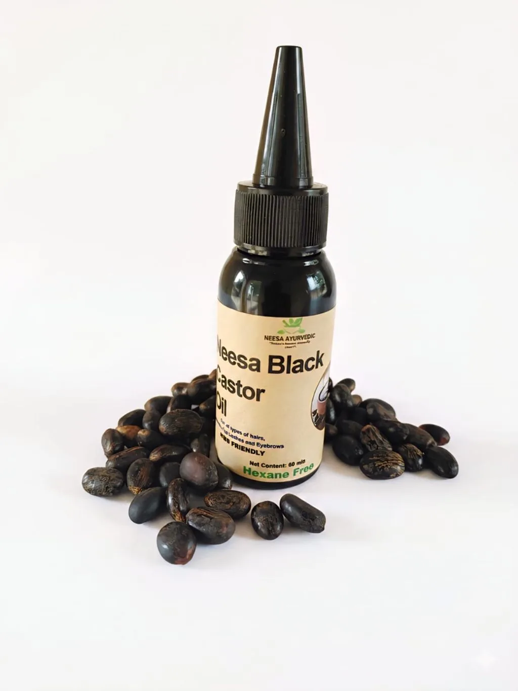 Neesa black castor oil 60mls