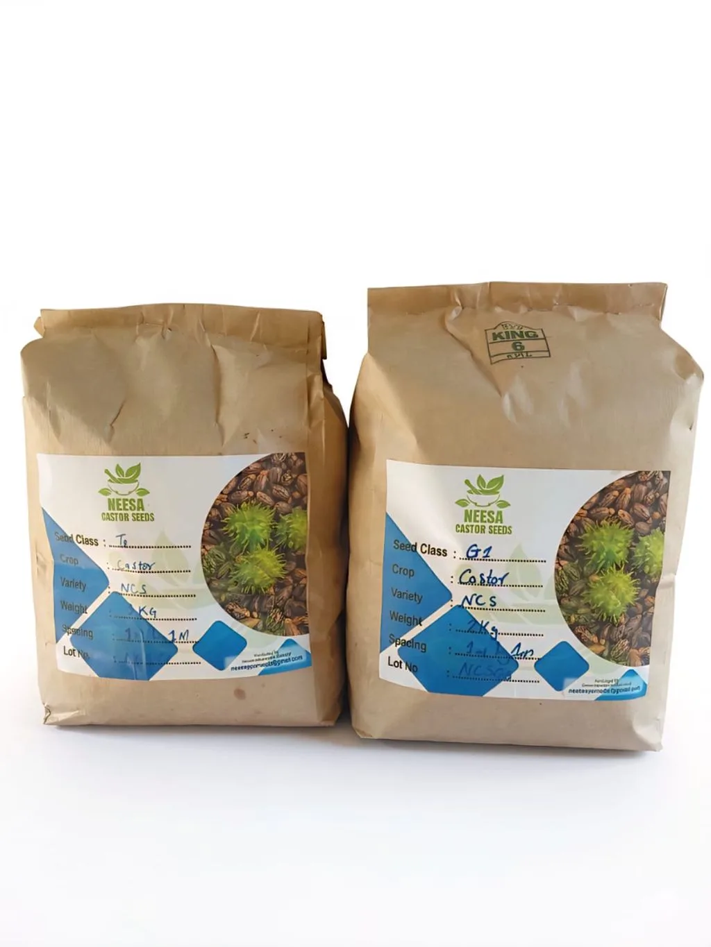 Castor seeds 2kg bag ( for planting)
