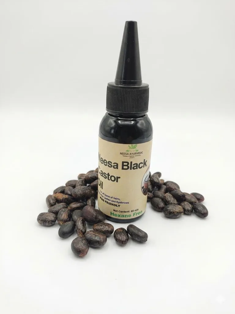Neesa black castor oil 60mls