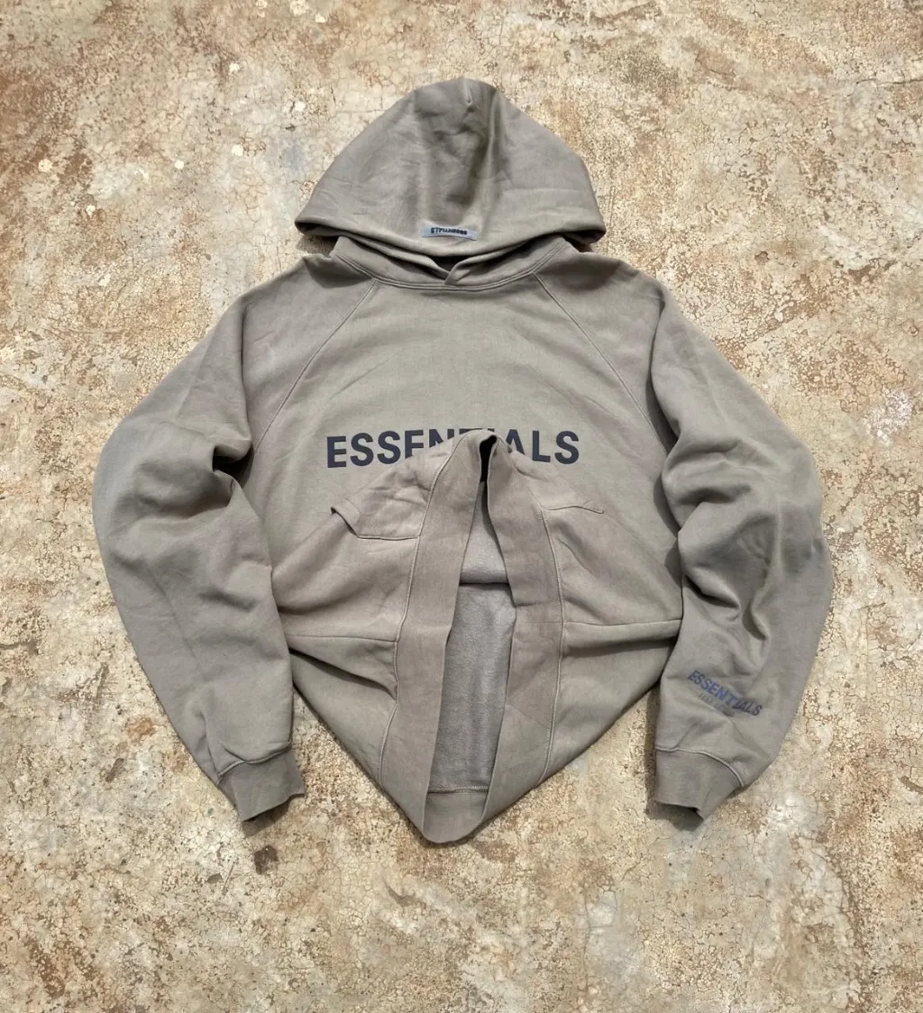 Essentials Hoodie - Desert Taupe | Oversized Fear of God