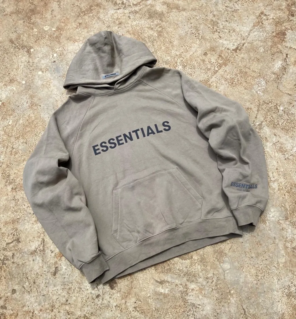 Essentials Hoodie - Desert Taupe | Oversized Fear of God