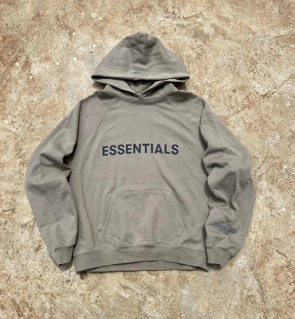 Essentials Hoodie - Desert Taupe | Oversized Fear of God