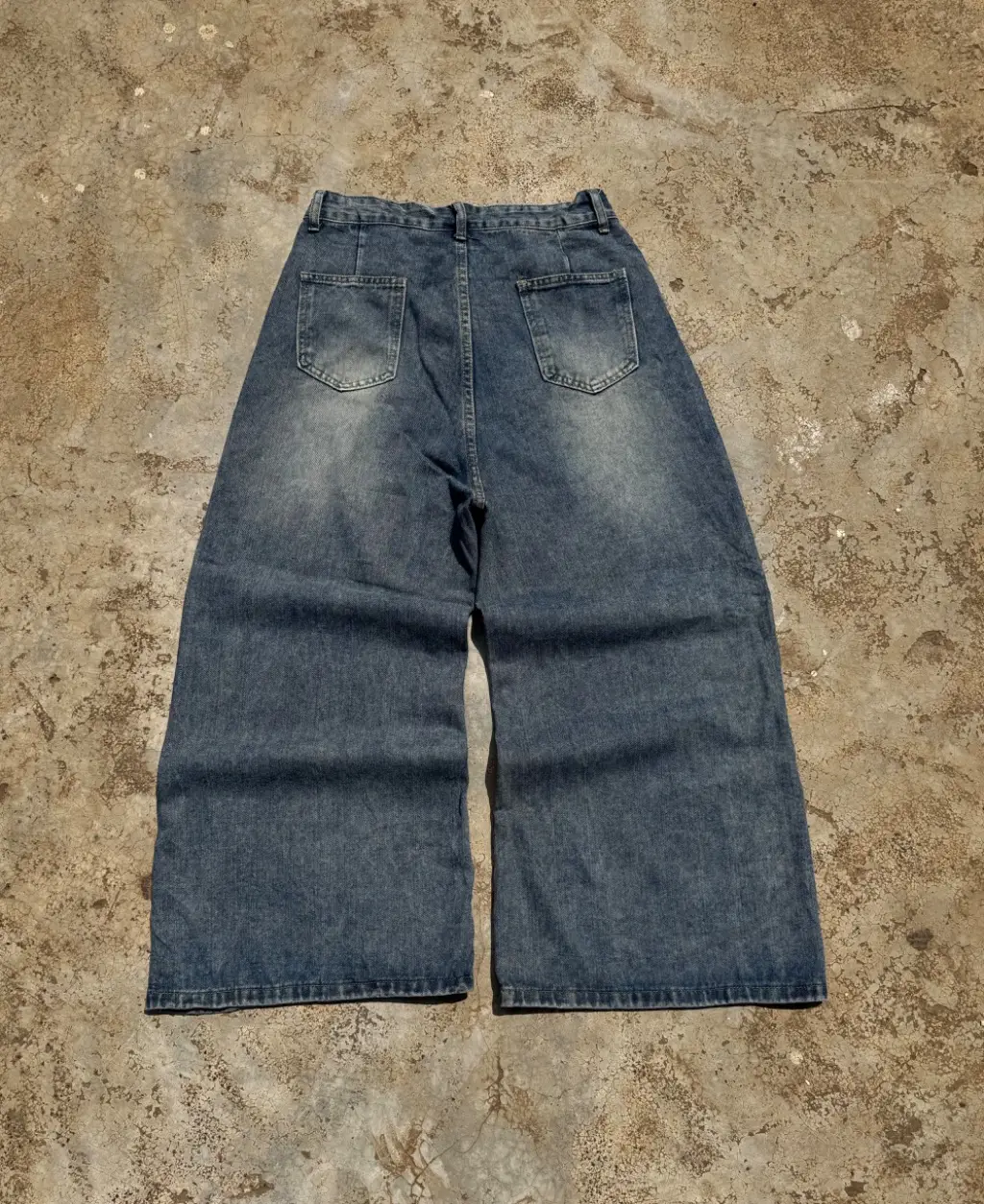 Vintage Cropped Wide Leg Barrel Jeans