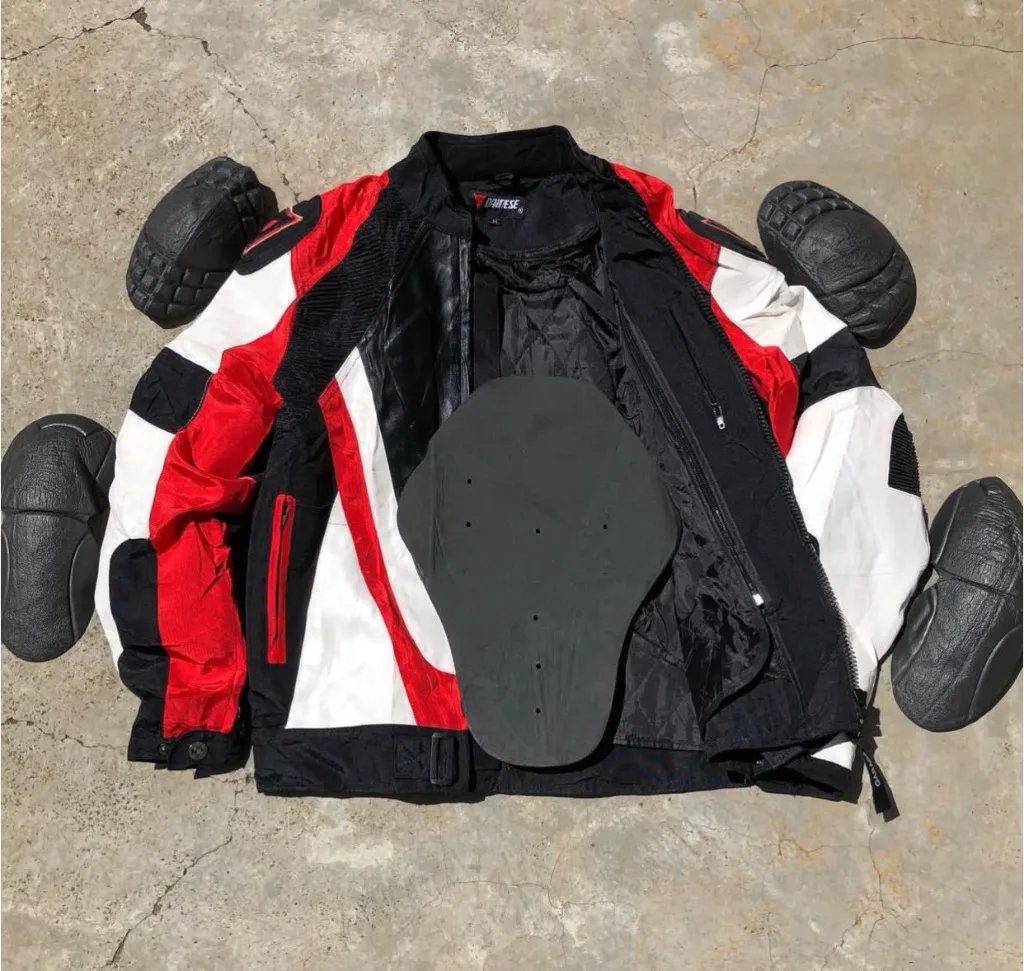 Dainese Armored Motorcycle Racing Jacket — MotoGP Spec