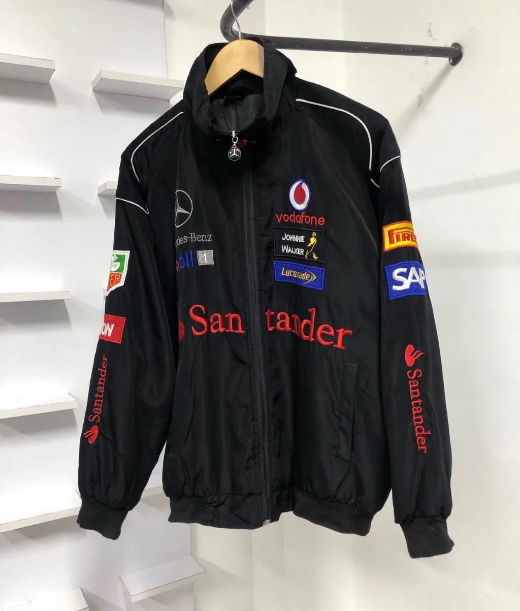 Vintage Vodafone McLaren Mercedes F1 Team Jacket