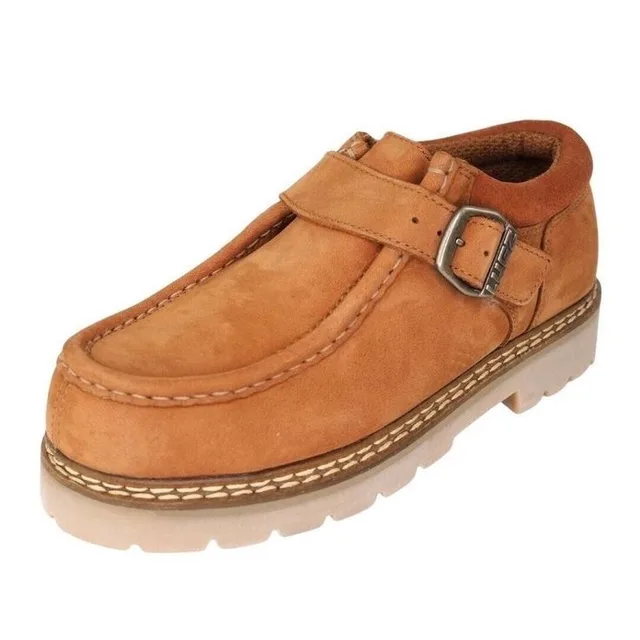 Lugz Strut Lo Moc Toe Boots in Golden Wheat