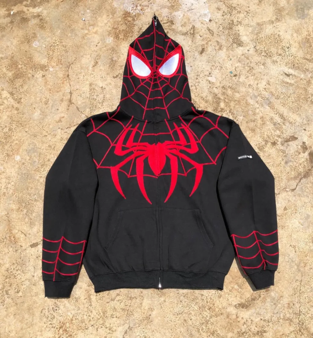 Miles Morales Spider-Verse Full-Zip Hoodie