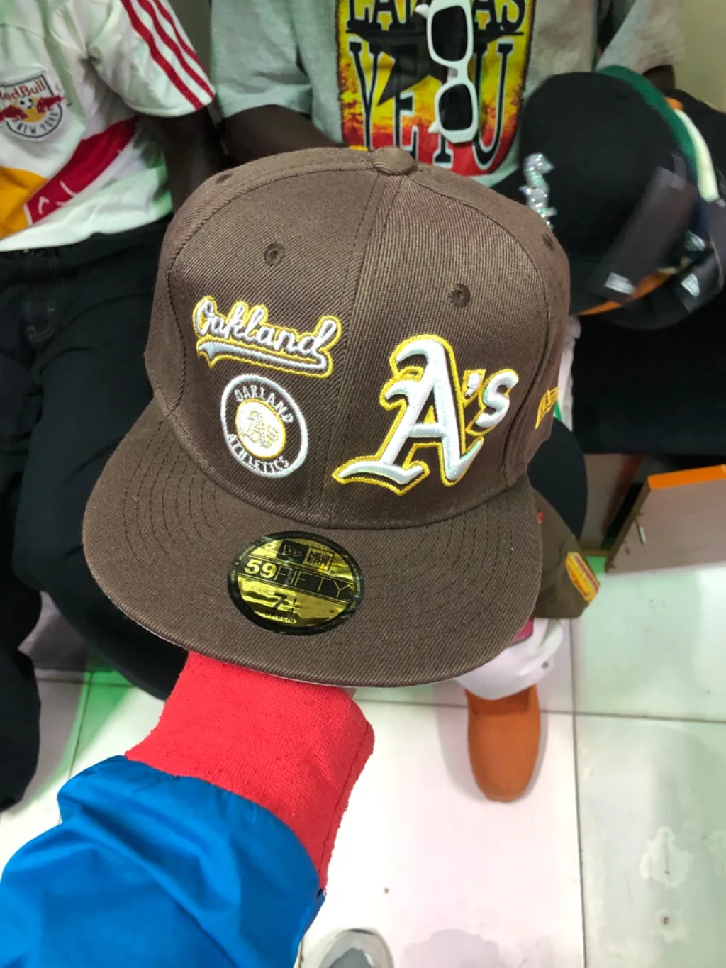 New Era 59FIFTY Oakland Athletics Cap - Cooperstown Brown