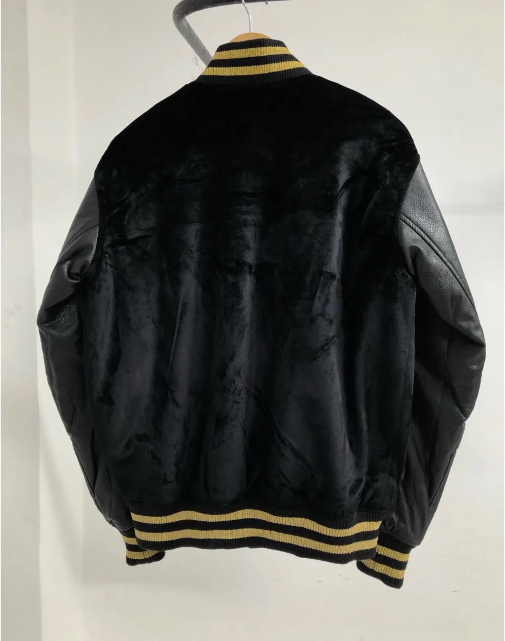 BOY LONDON VARSITY JACKET 👑 Velvet body | Leather sleeves | Gold embroidery