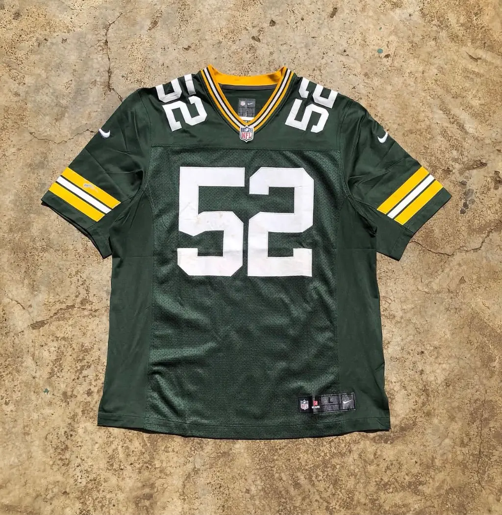 Green Bay Packers Clay Matthews #52 Jersey L