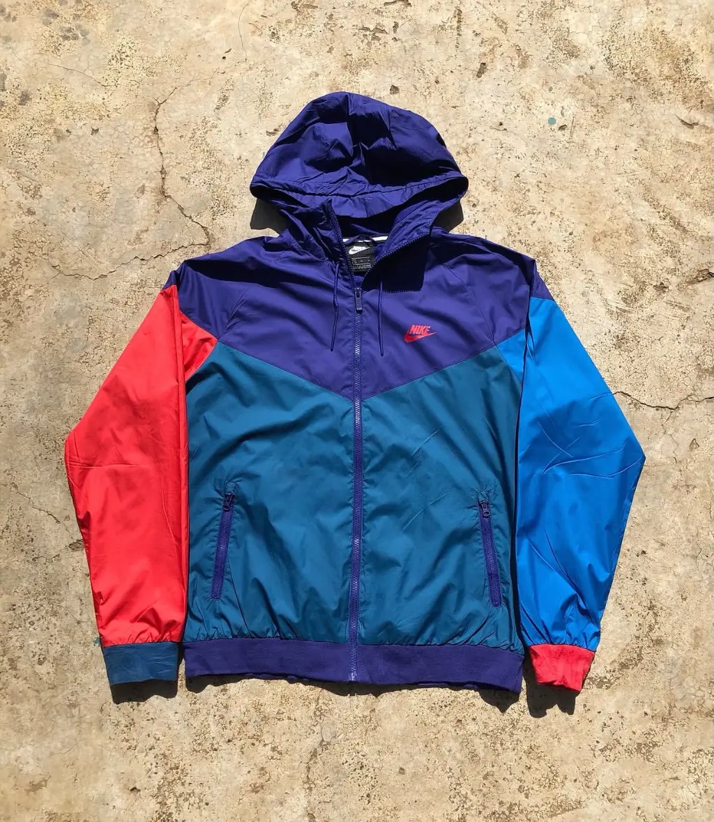 Nike 90s Colorblock Windbreaker L