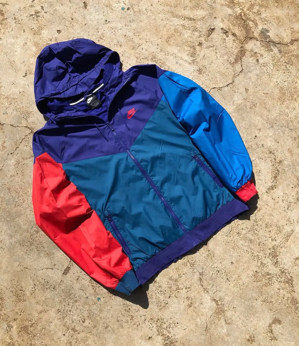 Nike 90s Colorblock Windbreaker L