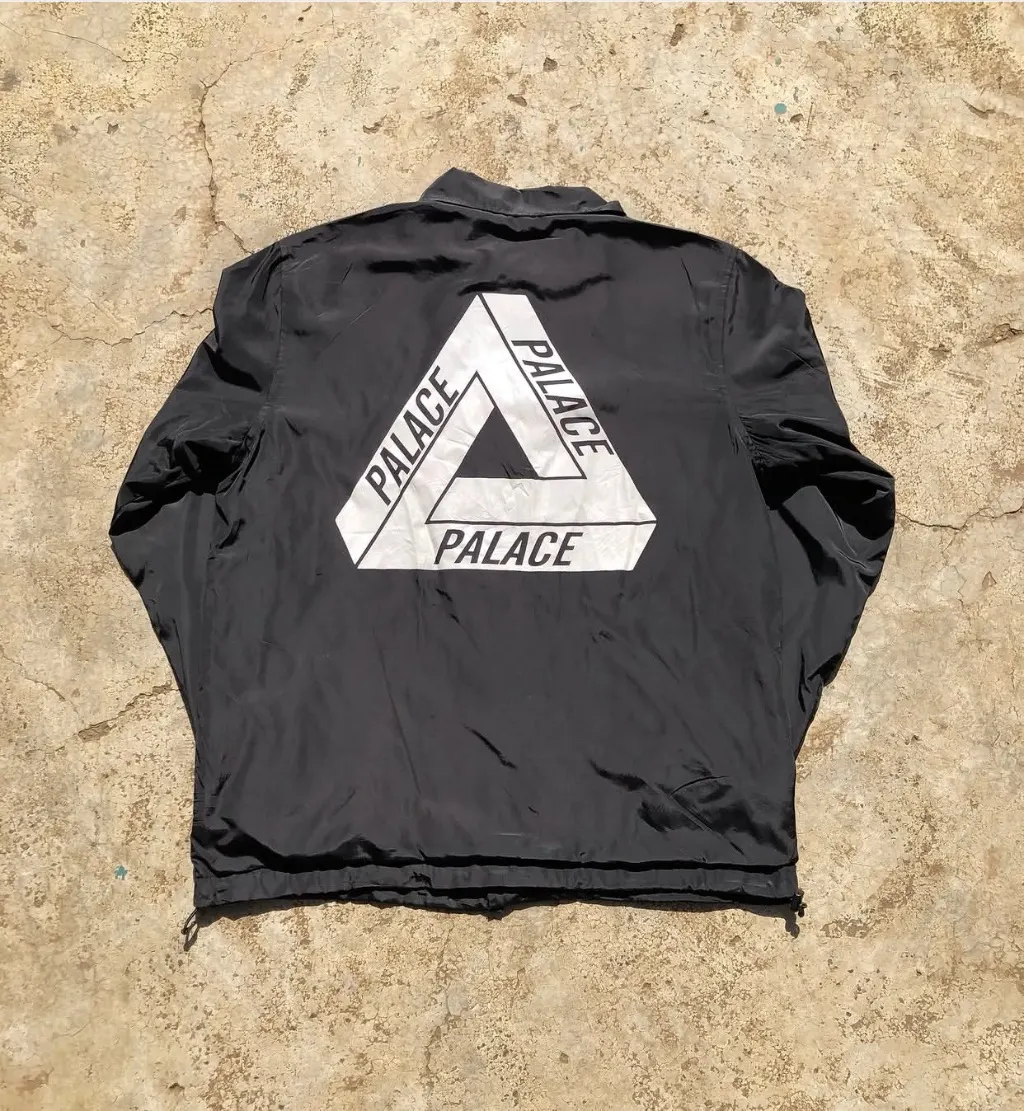 : Palace Tri-Ferg Coach Jacket XL - Black