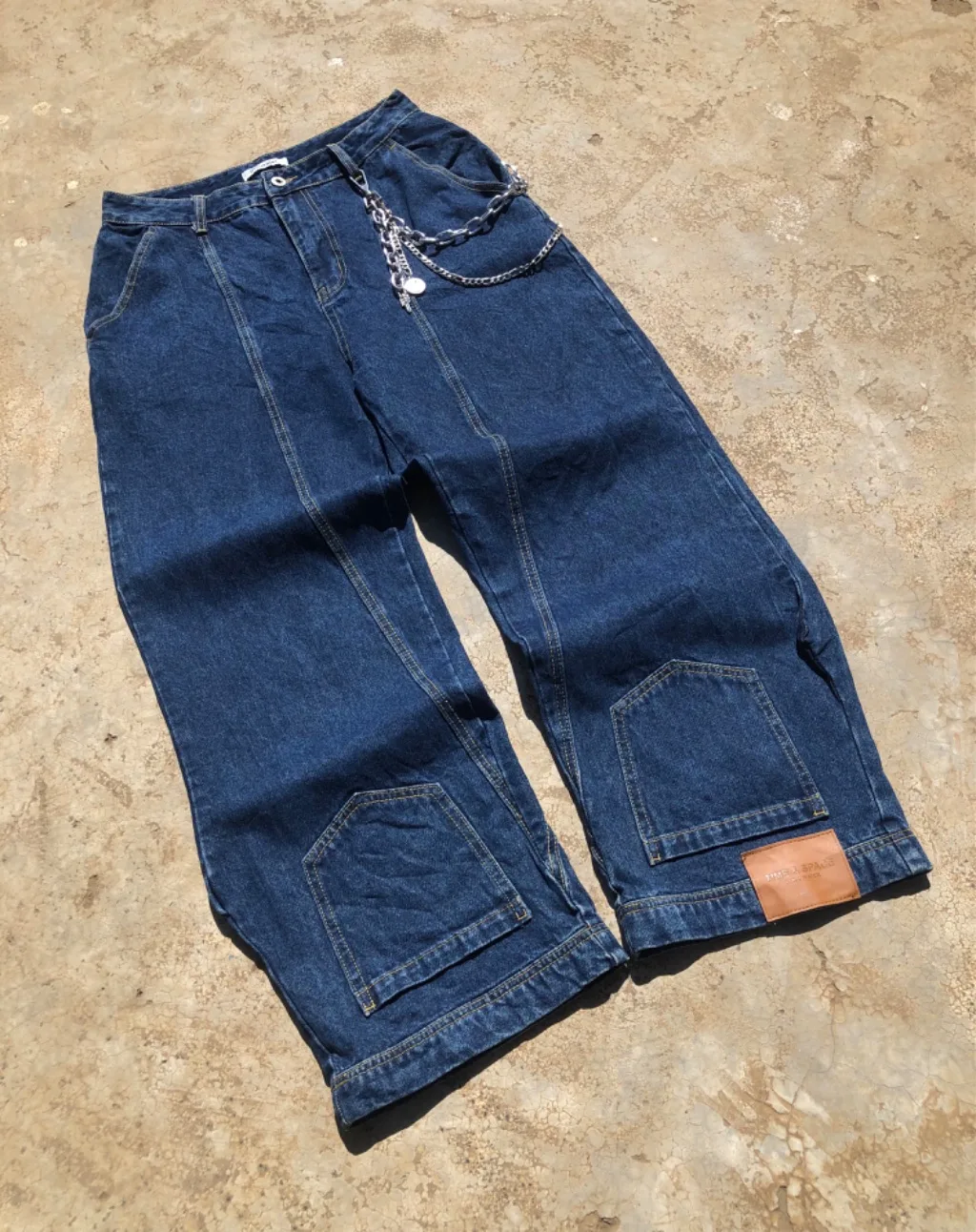 Y2k Wide Leg Baggy Jeans W34 L41