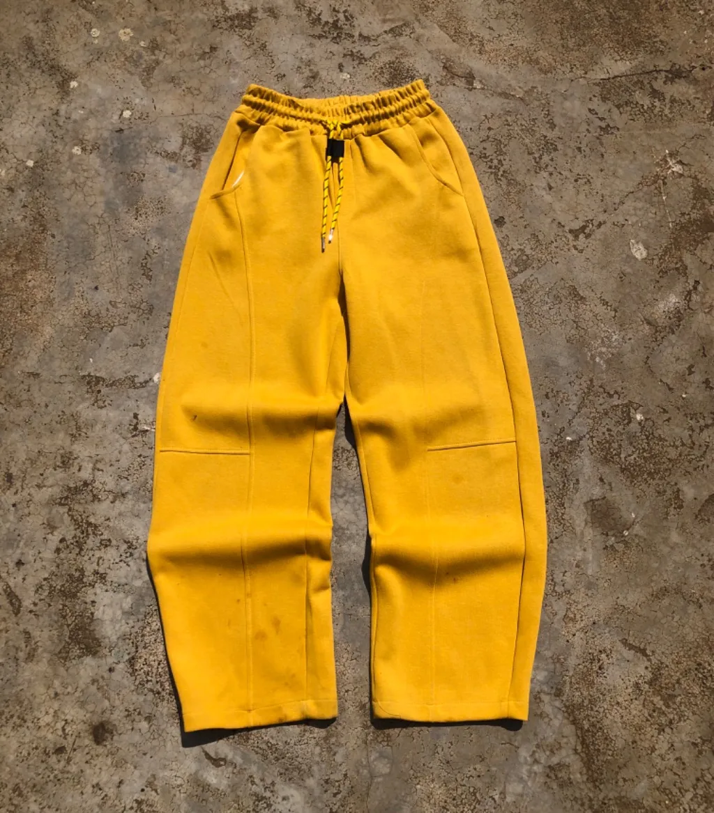 MUSTARD BARREL SWEATPANTS