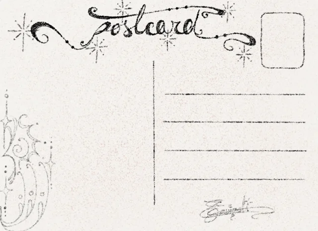 Cocos Nucifera Postcard