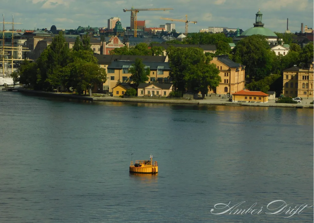 Amber Drift #1 Postcard