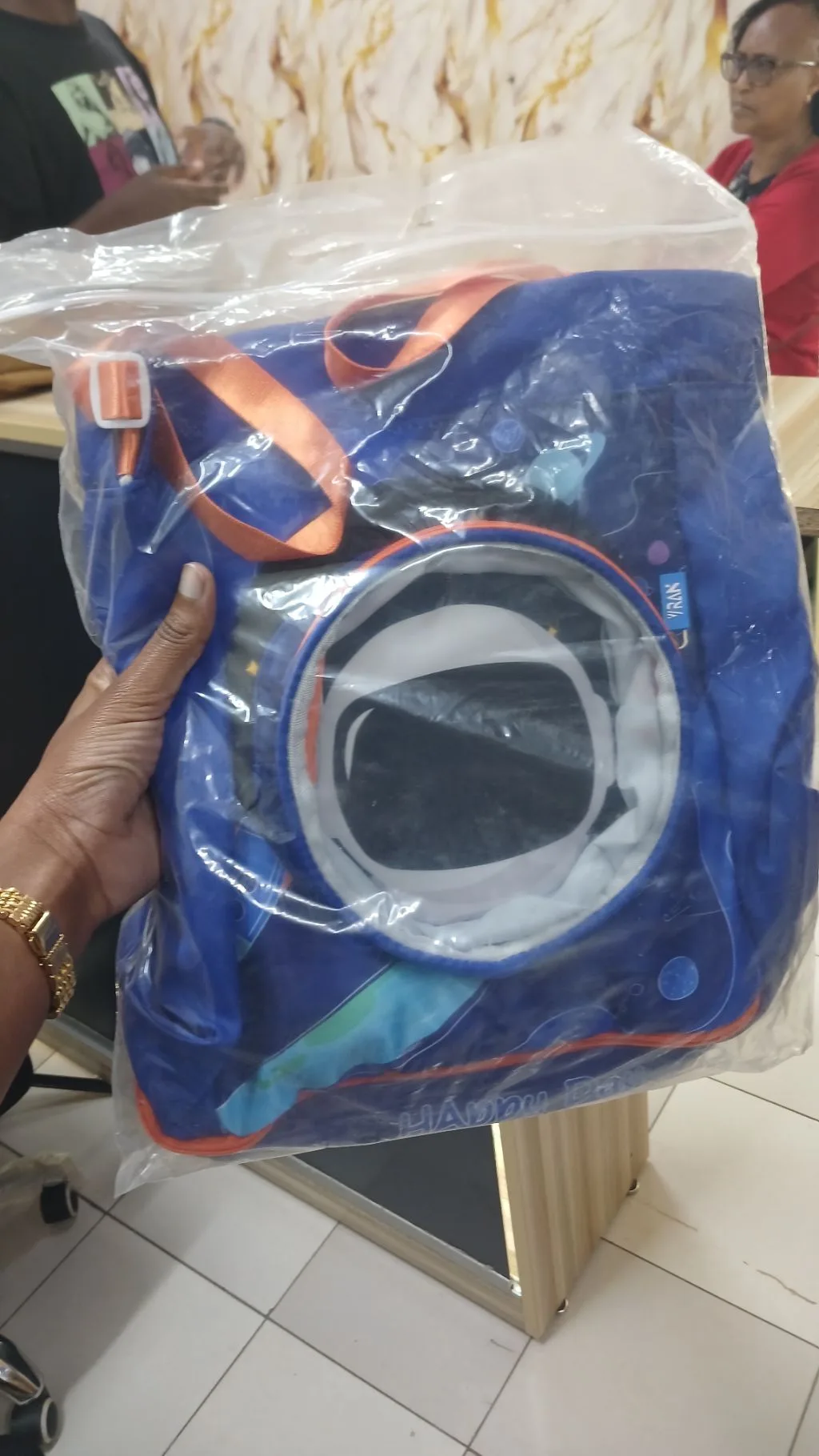 Happy day space swim bag