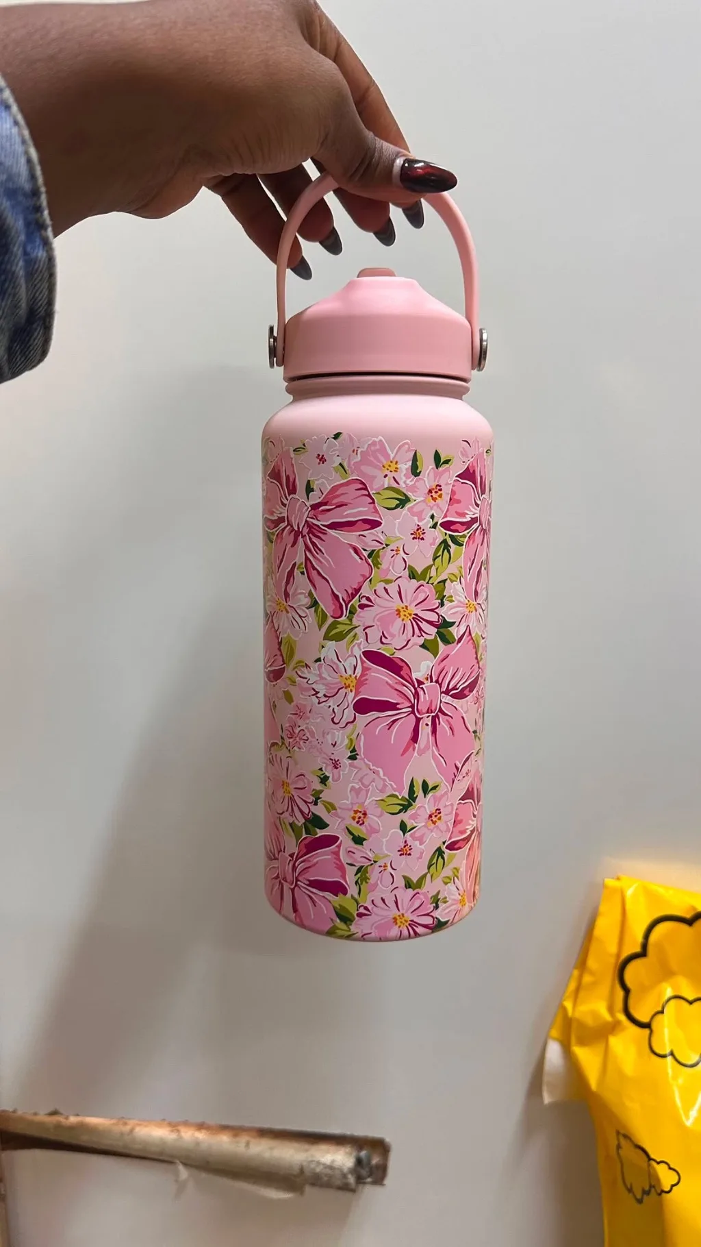 Vacuumed water bottle 1l