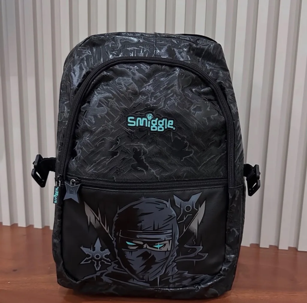 ninja smiggle bag 42 by 30 cm