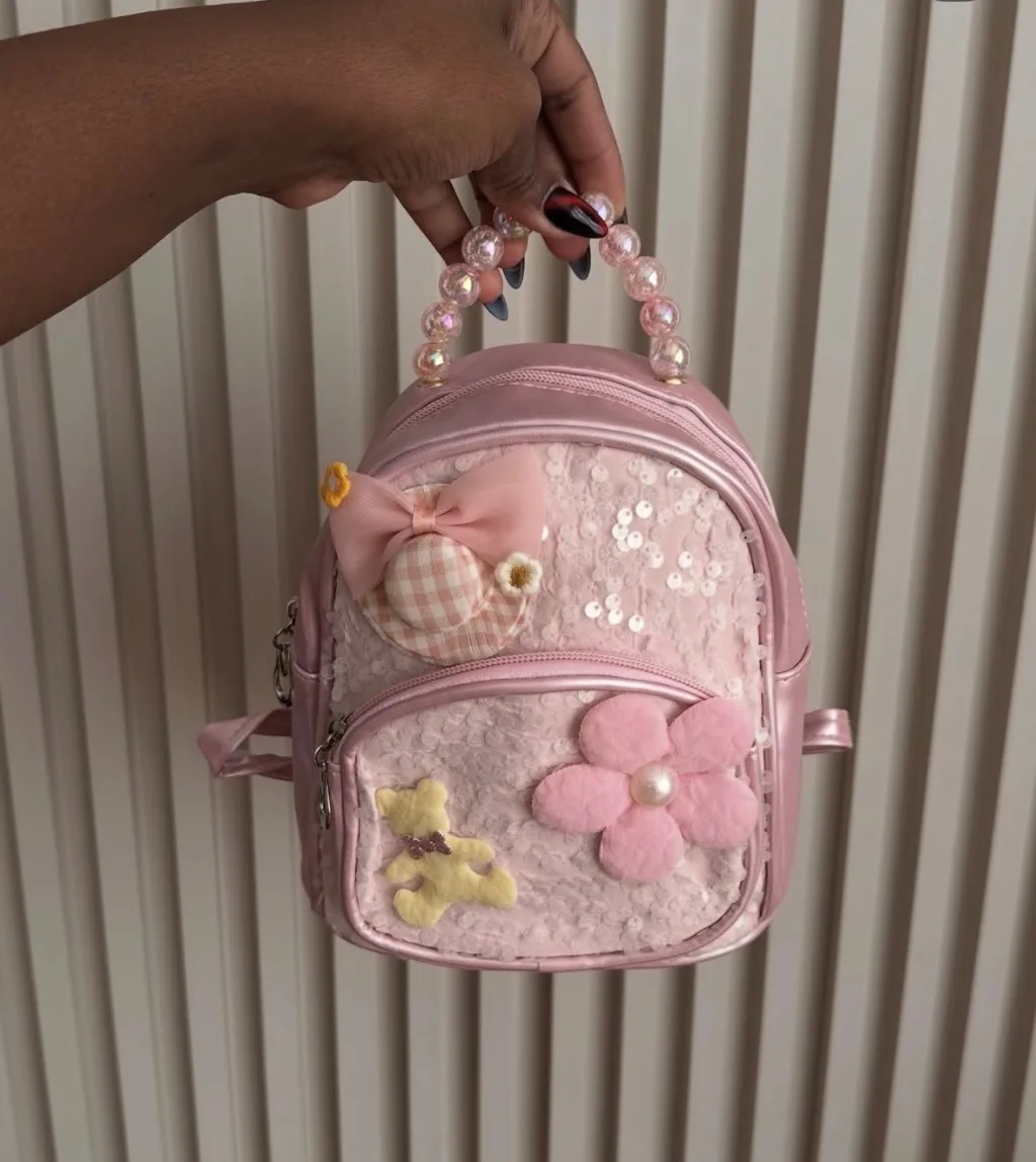 Pink Monkey bag