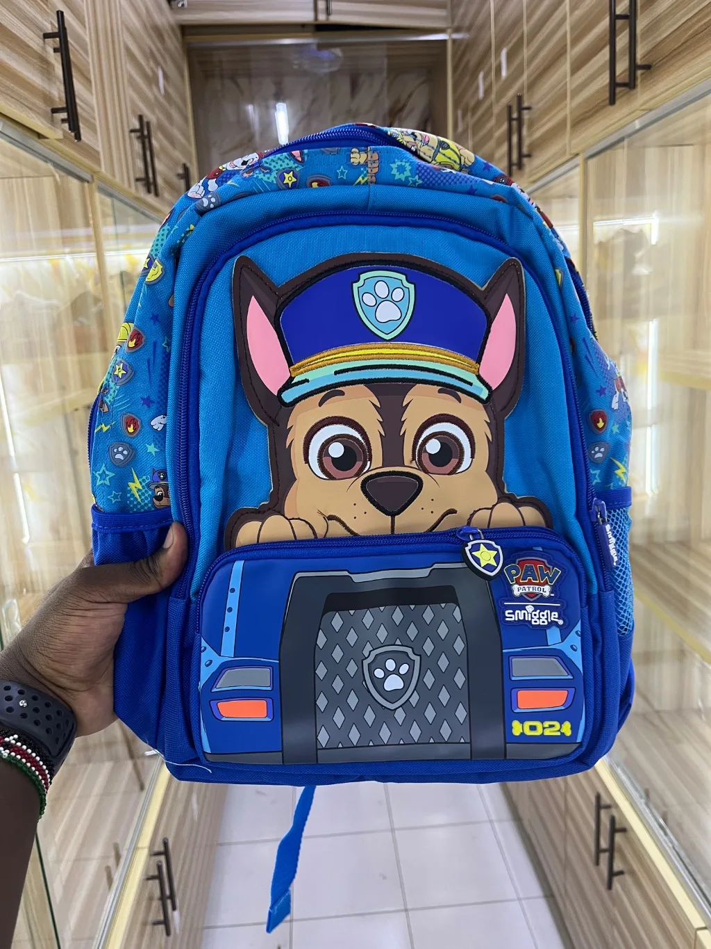 Chase preschooler bag