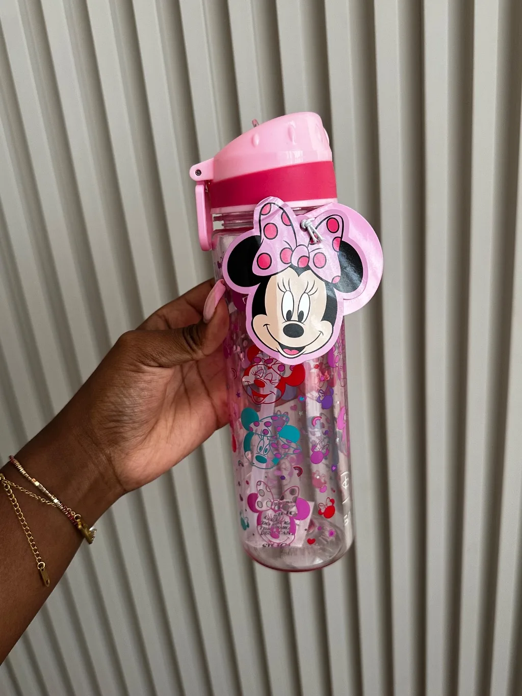 Pink Disney Minnie Mouse BPA-Free Water Bottle – 650ml