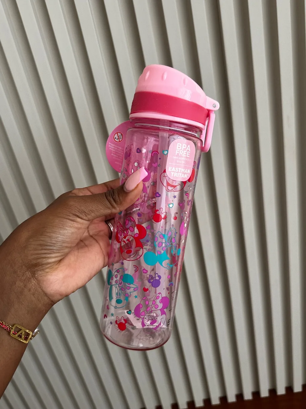 Pink Disney Minnie Mouse BPA-Free Water Bottle – 650ml