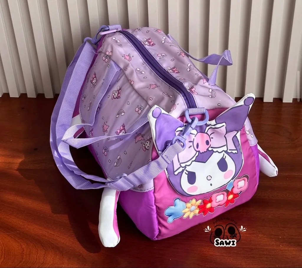 Kuromi duffel bag