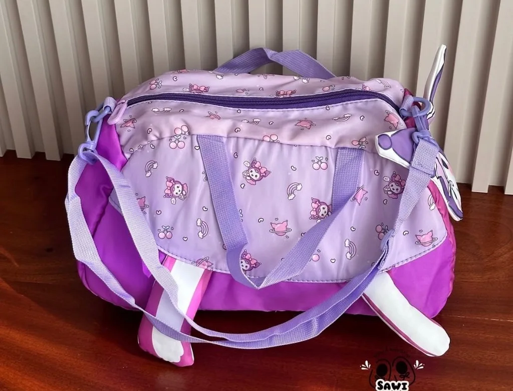 Kuromi duffel bag