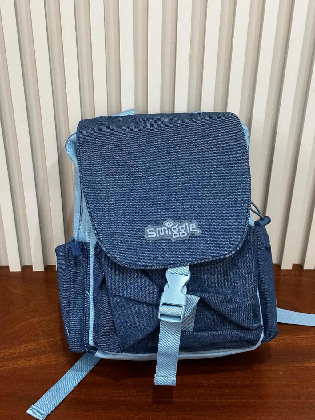 Denim preschooler back pack
