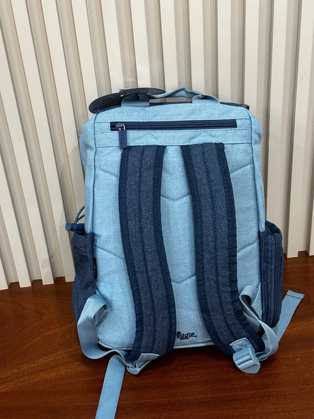 Denim preschooler back pack