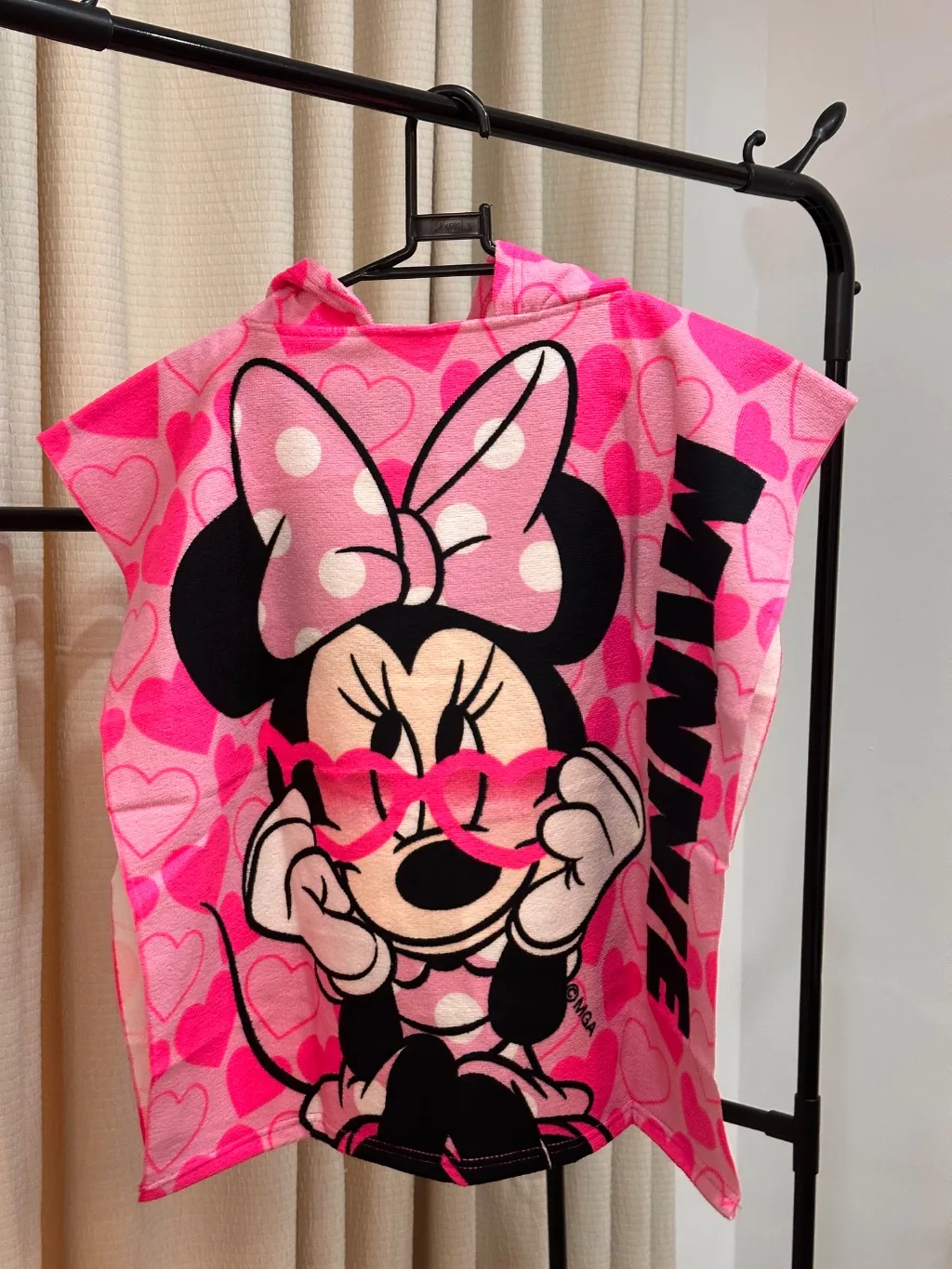 Minnie mouse hooded  swim towel
