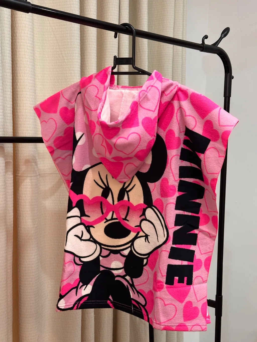 Minnie mouse hooded  swim towel