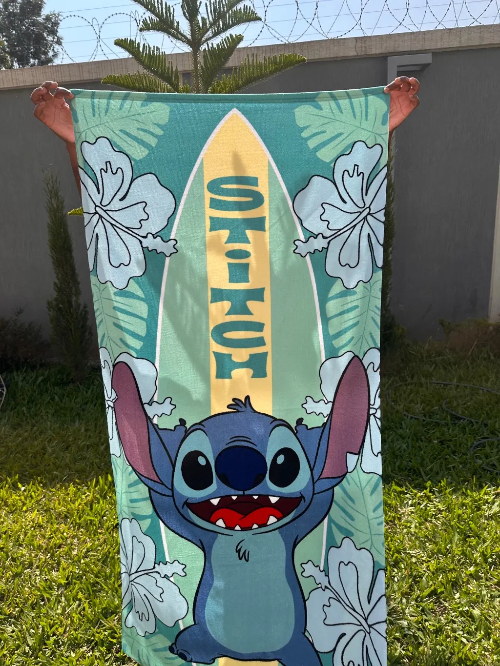 Stitch towel
