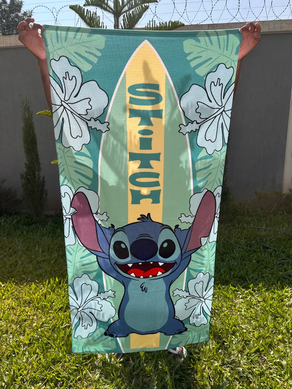 Stitch Tropical Vibes Microfiber Swim Towel
