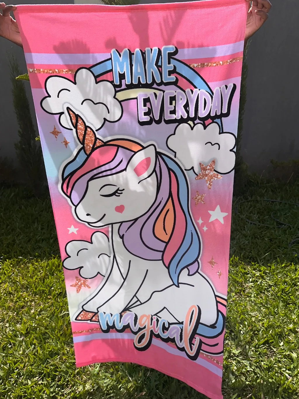 Magical Unicorn Microfiber Swim Towel