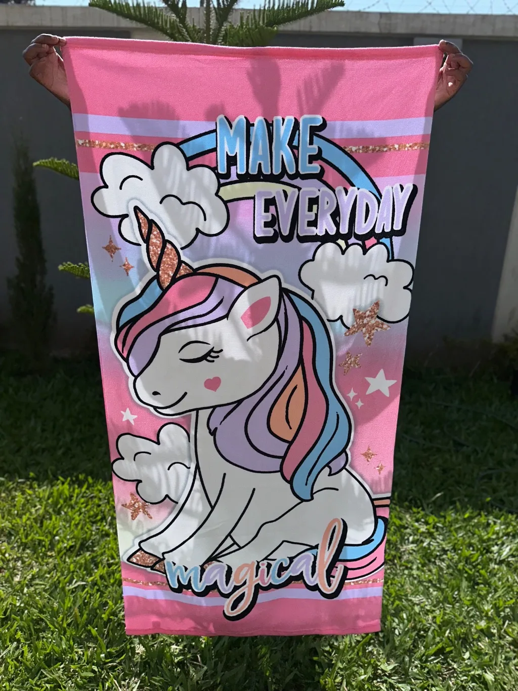 Magical Unicorn Microfiber Swim Towel